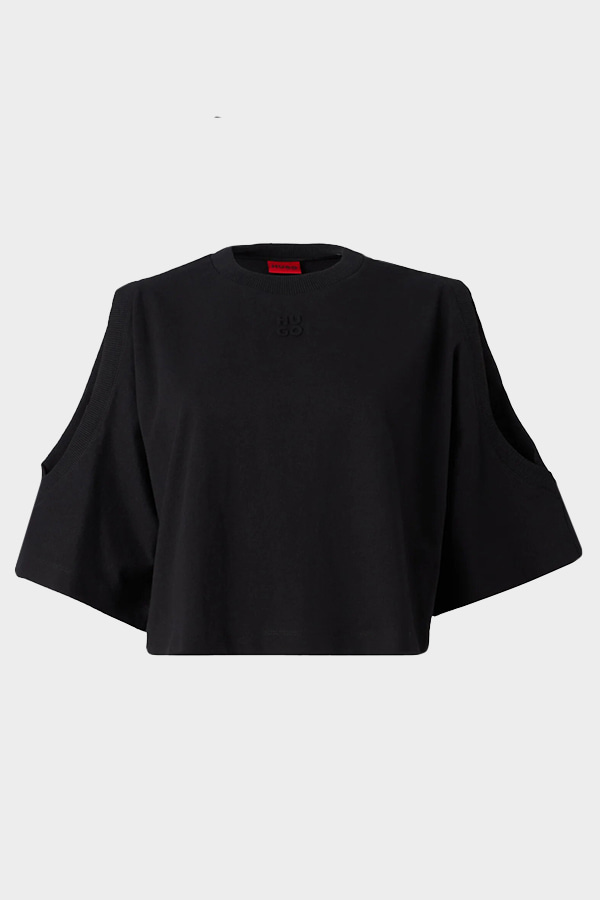 ΓΥΝΑΙΚΕΙΑ ΜΠΛΟΥΖΑ HUGO - 001 ΜΑΥΡΟ